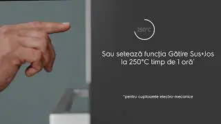 Cum se curata cuptorul Electrolux prin cataliza? | Flanco