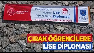 Çırak öğrencilerde artık lise diploması alabiliyor
