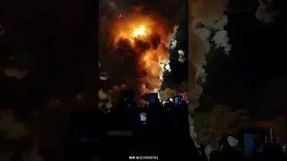 Салют 2023, больше похоже на взрыв 😱 #shortvideo #мегасалют#салют2023#ночь