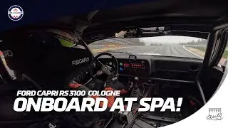 🇧🇪 ONBOARD AT SPA-FRANCORCHAMPS WITH A FORD CAPRI RS 3100 COLOGNE ! 🚗💨