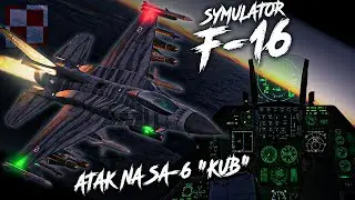 Polski F-16 nad Skandynawią - ATAK na SA-6 