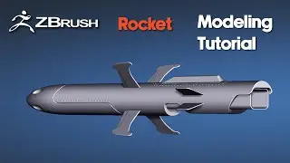 ZBrush Modeling Tutorial | Rocket