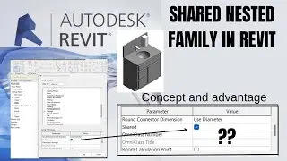 Shared Nested Family in Revit | Concept and its advantage