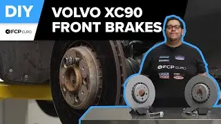 Volvo XC90 Front Brake Pad and Rotor Replacement DIY (2003-2014 Volvo XC90 P2 3.2, R-Design, V8)