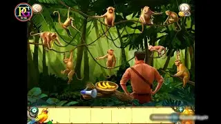 stupid monkey || walkthrough || adventures escape || hidden ruins walkthrough