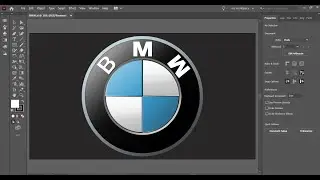 How to Make BMW Logo in Adobe Illustrator | Create BMW Logo in Adobe Illustrator | Illustrator tips