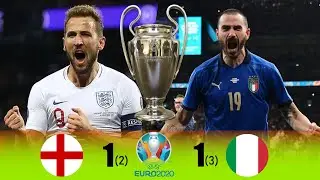 ENGLAND 1-1 ITALY | EURO 2020 Final | Extended Highlights | EURO 2021