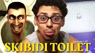REACTING to SKIBIDI TOILET EPISODE 1 - EPISODE 42 | Skibidi Toilet Series (Seasons 1-13) REACTION!