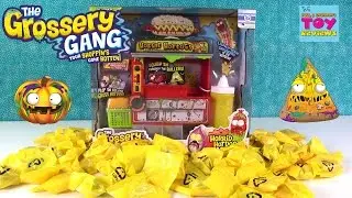 Grossery Gang Horrid Hot Dog Machine Playset Series 1 2 Blind Bag Palooza | PSToyReviews