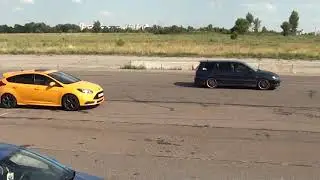 Lancer 9 Turbo vs Ford Focus ST (класс FWD)