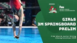 LIVE Diving Action | Girls 14-15 | 3m Springboard Prelims | Junior Worlds 2022
