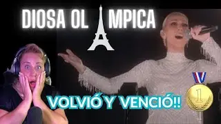 CELINE DION CAMPEONA | Juegos olímpicos 2024 PARIS | ME EMOCIONÓ - SUBLIME | REACTION & ANALYSIS
