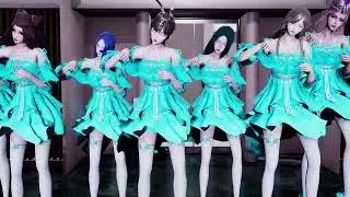 Chinese animation goddess Xiaowu Anime wife Bibi Dong dance