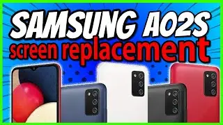 😱Samsung A02s SCREEN REPLACEMENT / DISASSEMBLY