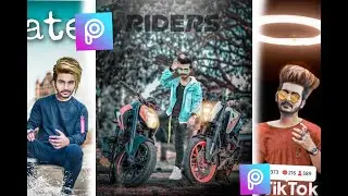 Bike Riders Photo Editing PicsArt Photo Editing Tutorial Step By Step viral photo Editing PicsArt