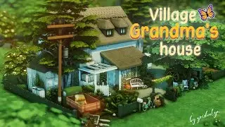 Grandma's House in the Country 🌼 | Construction | The Sims 4 | Speed ​​Build | No CC