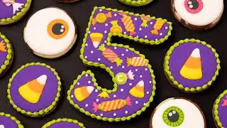 How To Decorate Halloween Candy Birthday Cookies