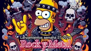 Lanzamientos discográficos de 𝐑𝐨𝐜𝐤 𝐲 𝐌𝐞𝐭𝐚𝐥, semana 37 de 2024 (9 al 15 de septiembre). ☠️💿