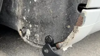 BASENOR Tesla Model 3 Mud guard install