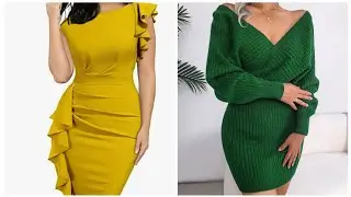 Grooming your looks with new bodycon dresses.......