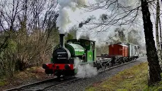 Nidd Valley Recreation with Hudswell Clarke Mitchell /  Illingworth - Embsay & Bolton Abbey Railway