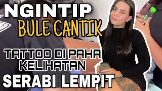 TATTOO DI BAGIAN BAWAH, KELIHATAN SERABI LEMPITNYA !!! PEMERSATU BANGSA !!!