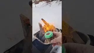 Мощный рожек своими руками который горит в два раза сильнее 