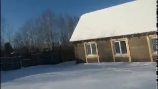 Дом из арболита. Анонс к видео о постройке печи.