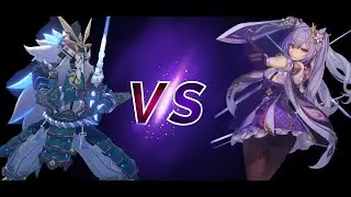 Maguu Kenki vs Keqing. Магу Кэнки против Кецин. 1v1
