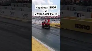 Suzuki HAYABUSA GSX 1300r vs KAWASAKI Ninja ZX14 ГОНКА #автоврн #hayabusa #suzukihayabusa #kawasaki