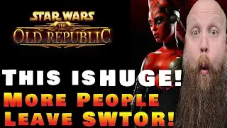 Another Content Creator LEAVES SWTOR! This is BIG! 