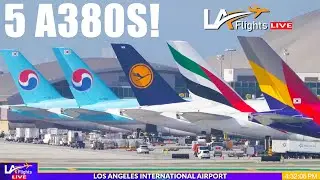 LIVE AIRPORT: Los Angeles (LAX)  | LIVE Plane Spotting