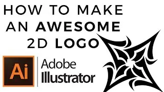 Tutorial Tuesday #4 |  How to make a AWESOME 2D Logo in Illustrator!