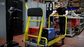 Motorized material handling by Amigo Mobility