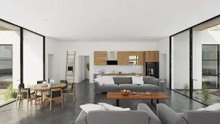 Sketchup Cơ Bản | Buổi số 19 | Thiết Lập Vật Liệu Ánh Sáng Nội Thất Vray 5 Sketchup