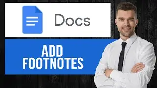 How to Add Footnote in Google Docs | Insert Footnote in Document