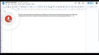 Writing hack - Google docs VOICE TOOL