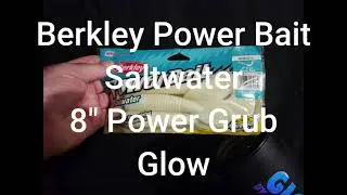 Berkley Power Bait 8 0 Grub Glow