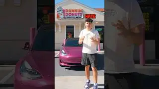 Buying Anything The Person In Front Of Me Buys At Dunkin Donuts