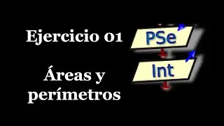 EJERCICIO 01| ÁREAS Y PERÍMETROS | PSEINT |APRENDE A PROGRAMAR | PSEINT| 