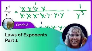 Laws of exponents 1: product of powers