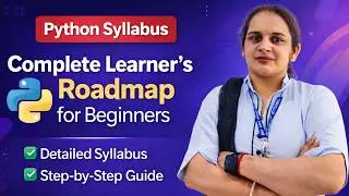 Python Full Course for Beginners 2026 | Complete Roadmap & Syllabus