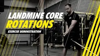 Landmine Core Rotations - Exercise Demonstration