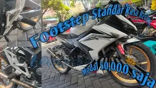 Custom Adaptor Footstep HONDA CBR 150 Modal 50K saja