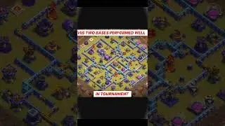 Townhall 15 Tournament Bases Use in Esports | TH15 War Base | #clashofclans #shorts #th15