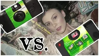 Disposable Camera Faceoff! Film Vs App