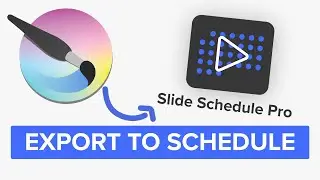 HOW TO USE KRITA TO SCHEDULE SLIDES (TUTORIAL PART 2)