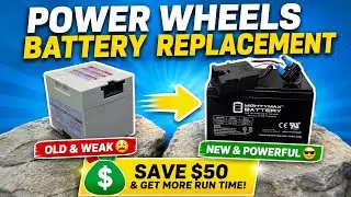 How to Replace Your Power Wheels Battery in 5 Minutes!
