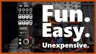 6 tracks sequencer / clock manager / probability trigger module with Sitka Instruments's  Gravity