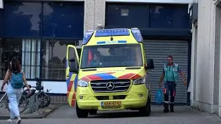 A1 25-124 Krijgt spoed melding vanaf de supermarkt in het centrum van Lelystad!